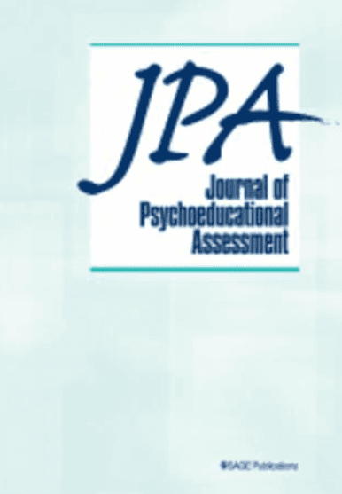 Journal of psyhoeducational assessment cover