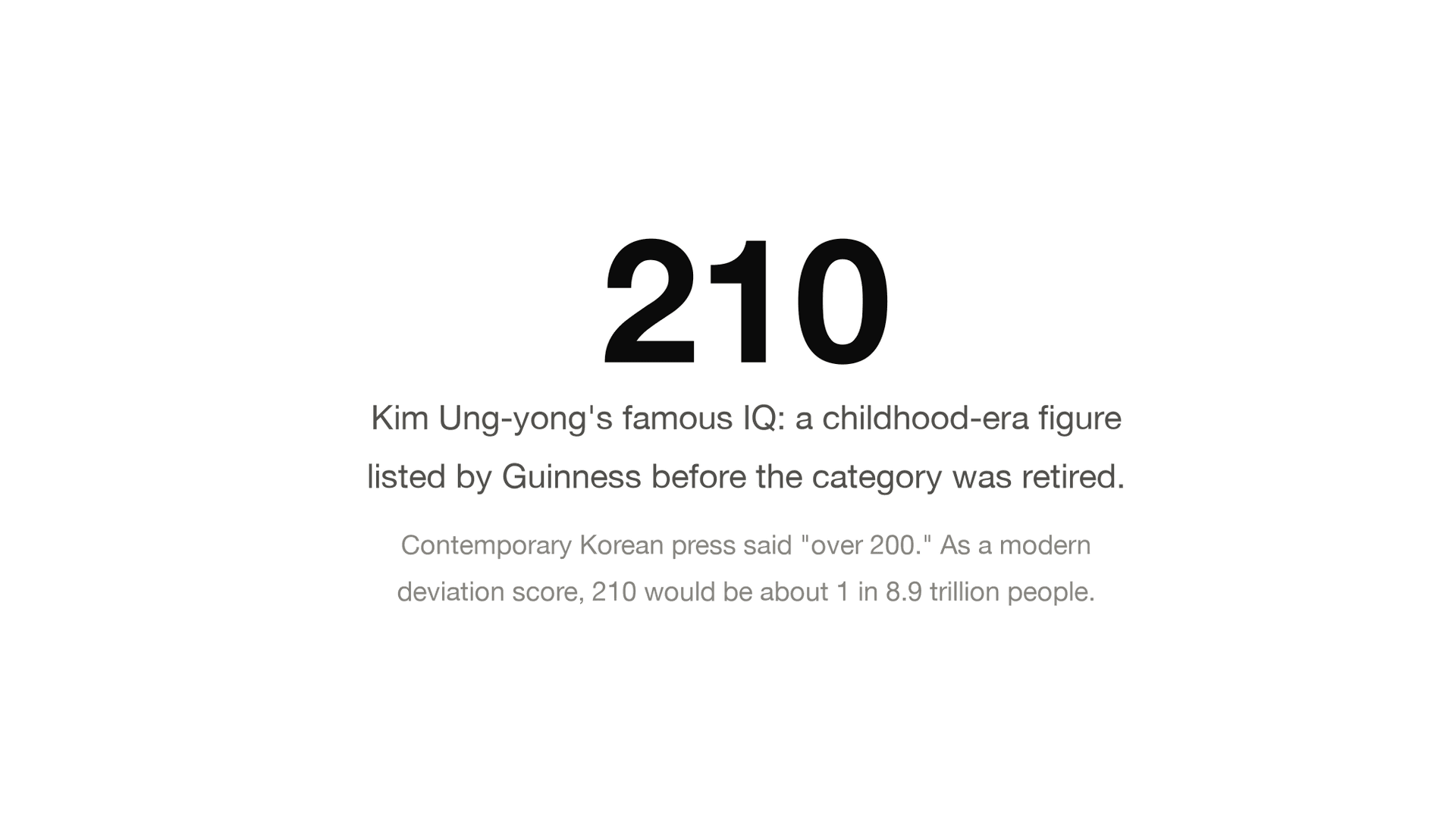 Who Is Kim Ung-yong? The Prodigy Behind a 210 IQ Record