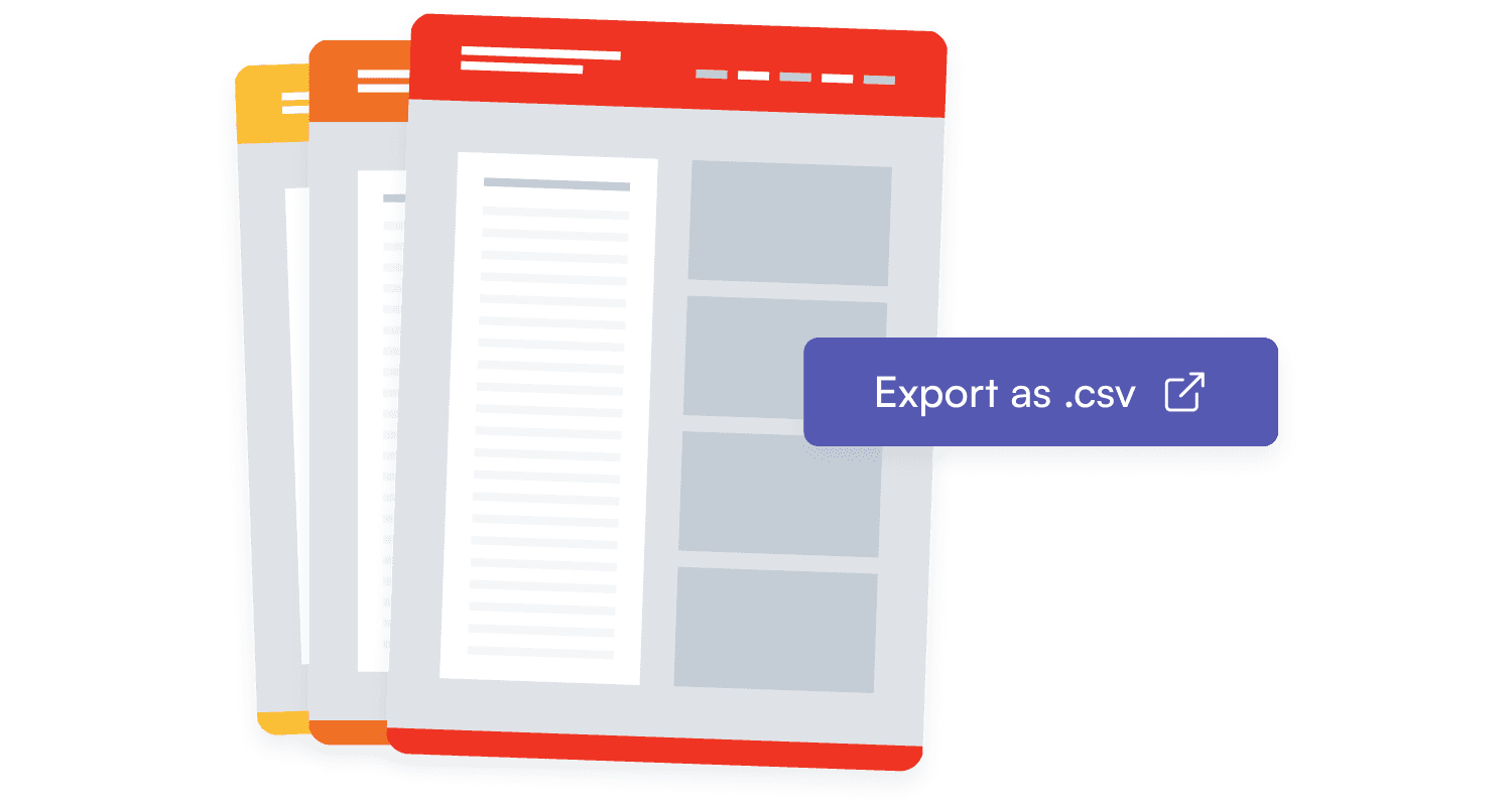 Custom Data & Export