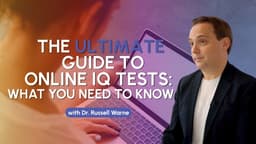 The Ultimate Guide to Online IQ Tests: What You Need to Know
