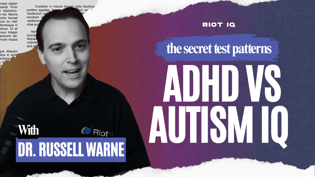 Same Test, Different Patterns: How ADHD and Autism Show Up Differently Across IQ Subtests