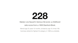 Who Is Marilyn vos Savant? The Highest Recorded IQ and What It Means